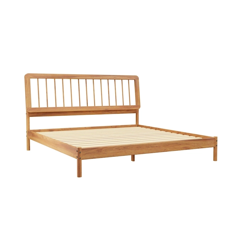 Middlebrook Designs Boho Solid Wood King Spindle Bed
