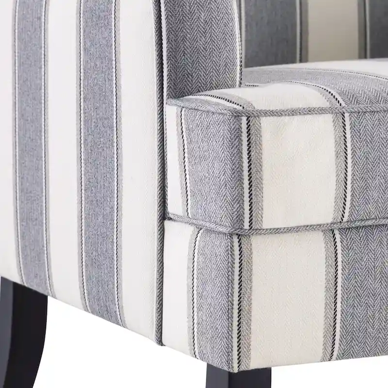 Armchair Accent Chairs with Nailhead Trim Set of 2