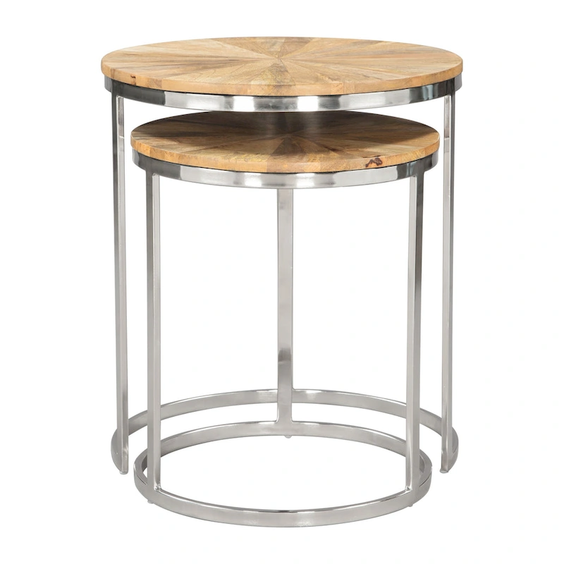 Bari Nesting Table Set Natural