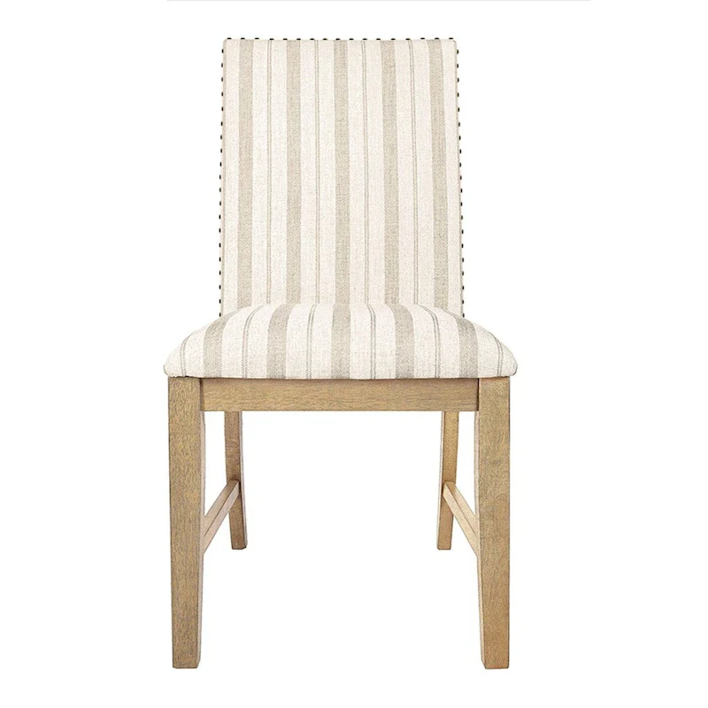 HomePop Upholstered Wood Apron Dining Chair - Set of 2