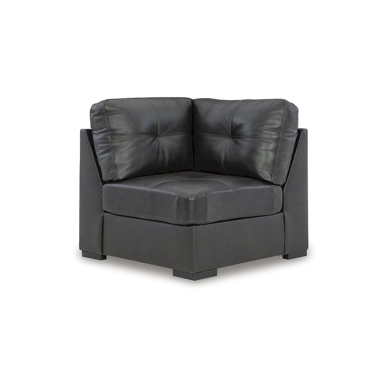 Signature Design by Ashley Brindley Pier Gray 5-Piece Sectional - 128W x 128D x 40H