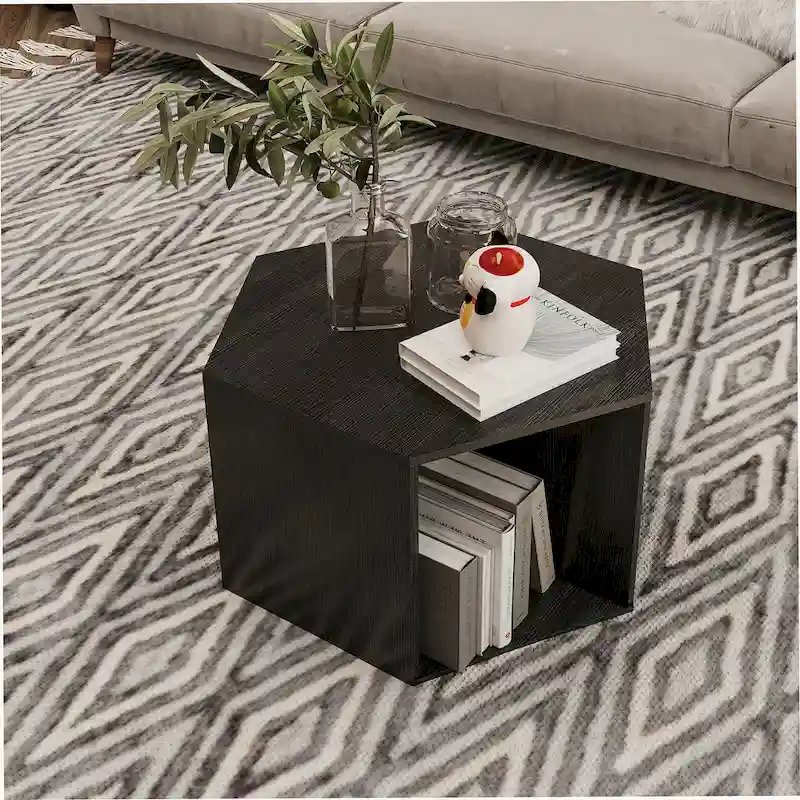 Hexagonal Coffee Table Side Table Nightstand