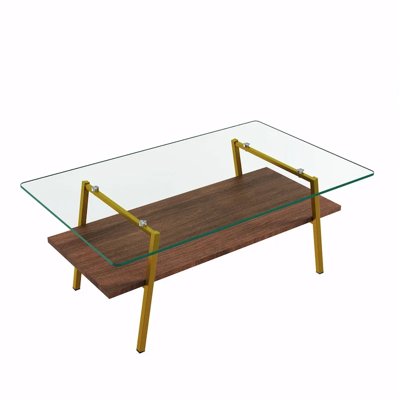38.58  Rectangle Coffee Table with Modern Design