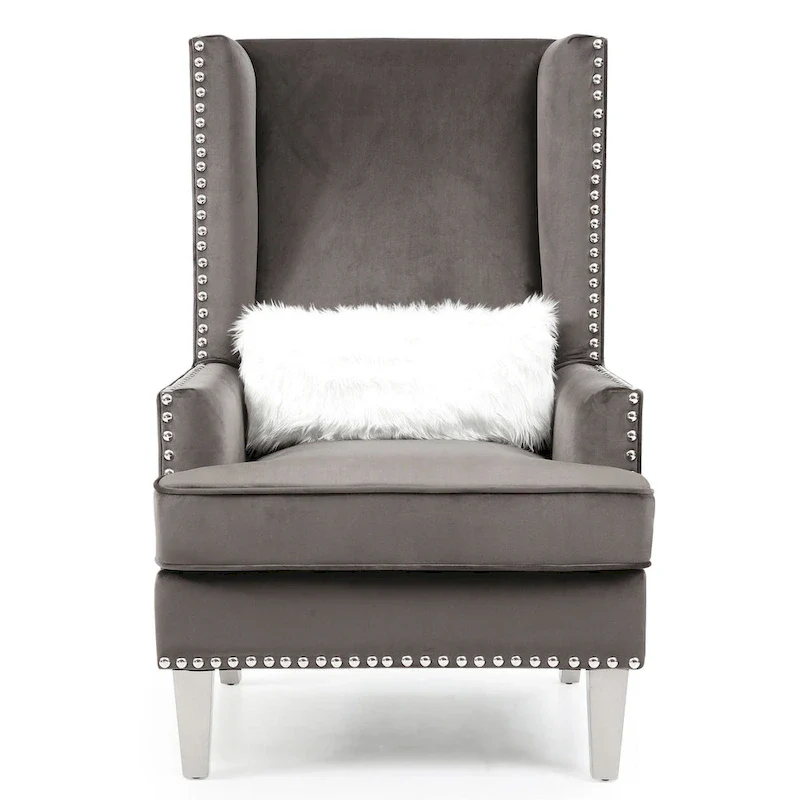Wilshire Velvet Accent Chair