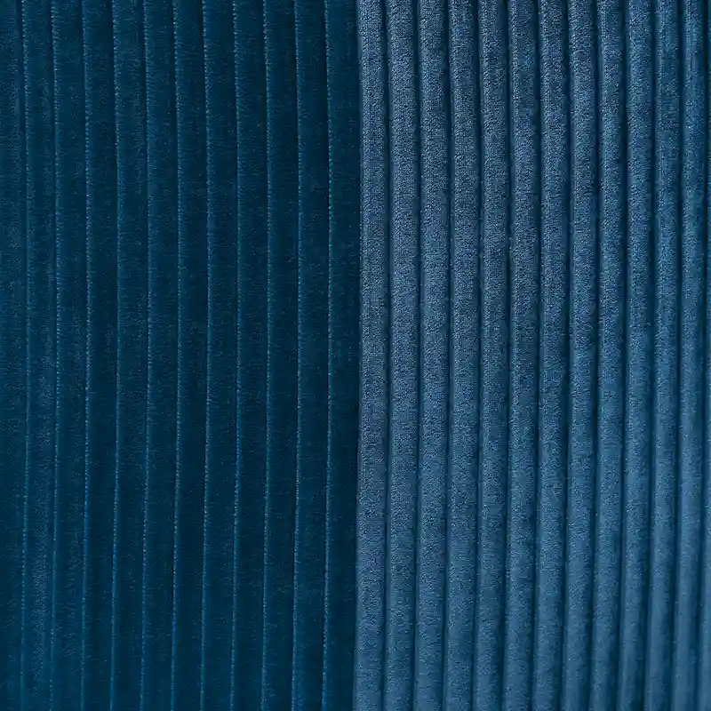 Velvet Barrel Accent Chairs with Golden Legs Set of 2