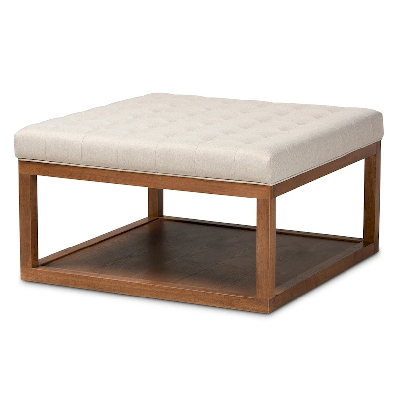 Carson Carrington Jularp Upholstered Cocktail Ottoman
