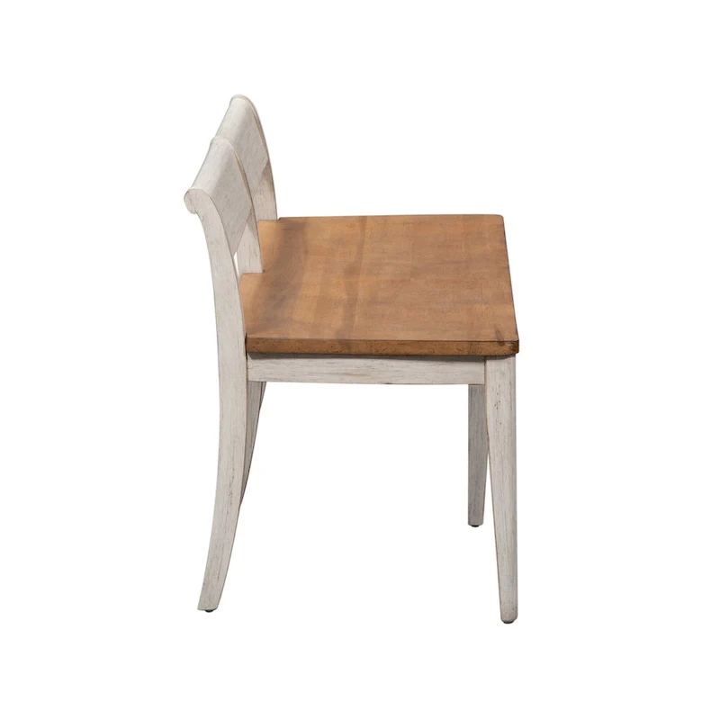 Farmhouse Reimagined Antique White 6 Piece Trestle Set