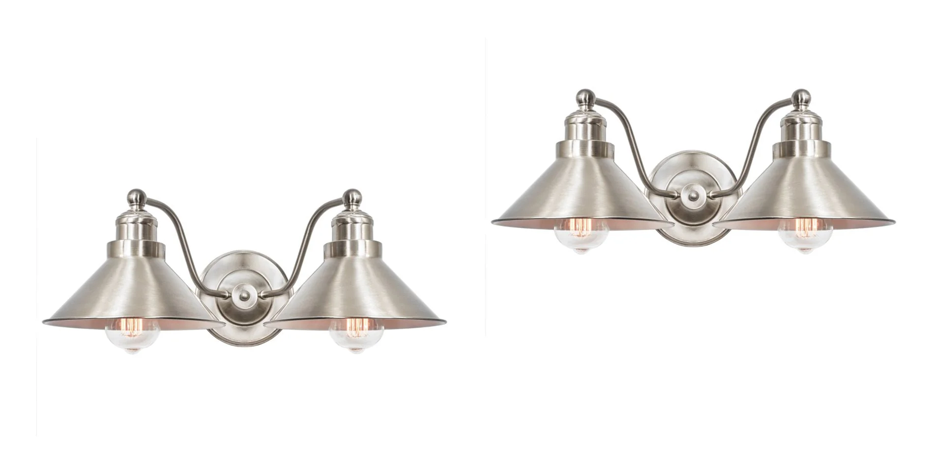 Welton 19 Modern Industrial 2-Light Wall Sconce