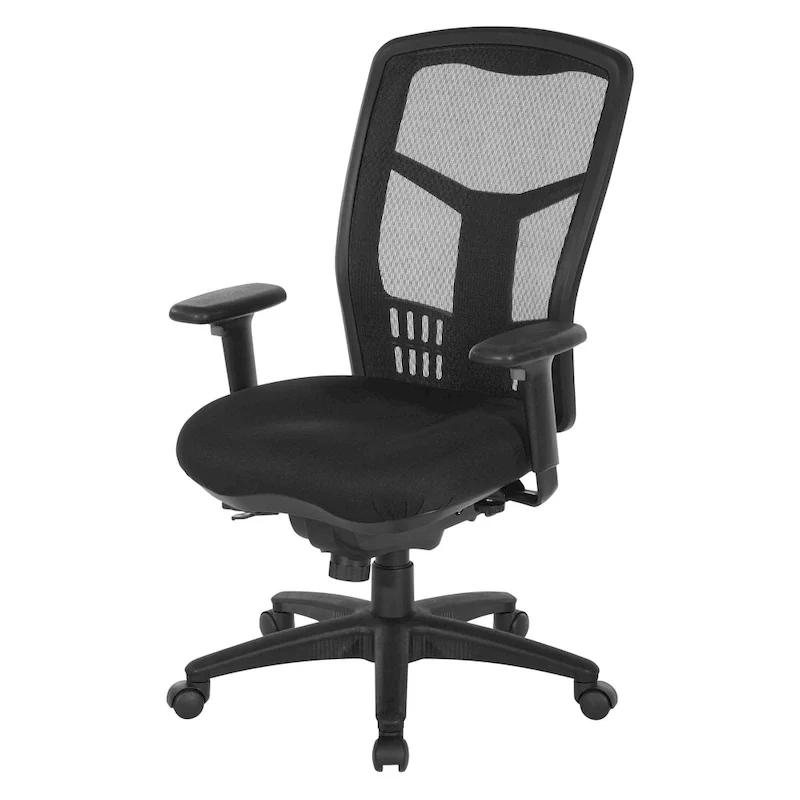 Pro-Line II ProGrid Black Breathable Fixed Back Office Chair