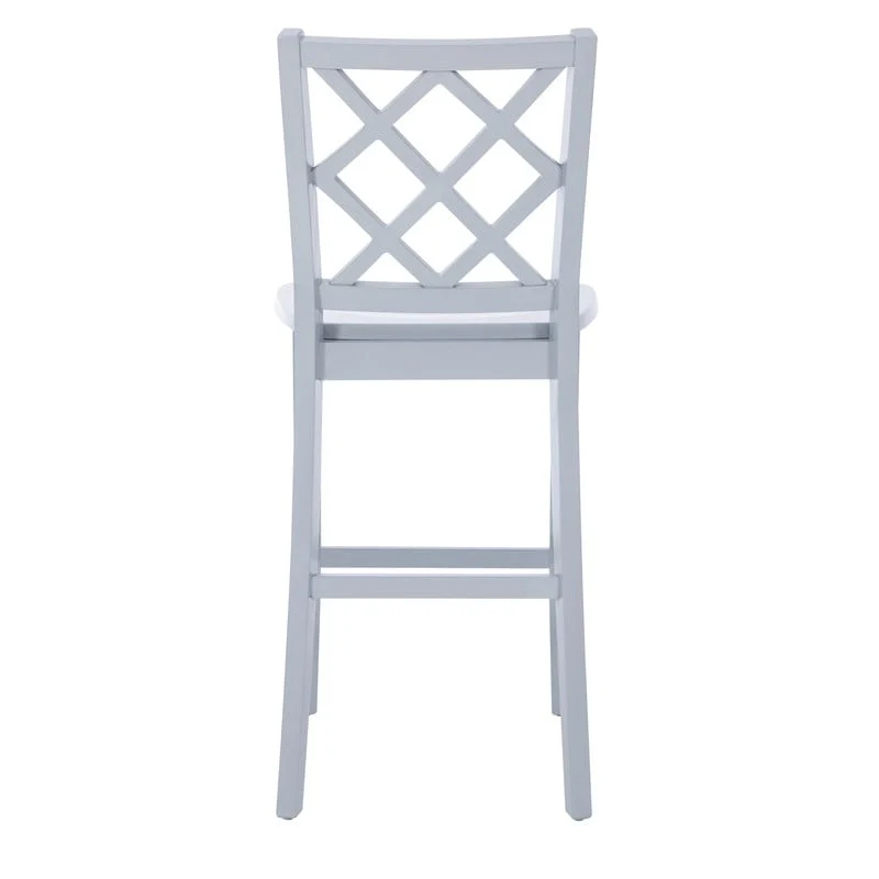 Counter Height Bar Stool with X-Back Design