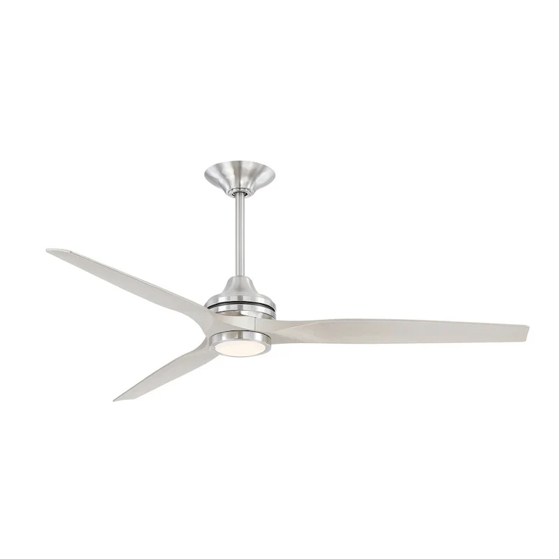 Spitfire DC Indoor/Outdoor Ceiling Fan DC Motor - Brushed Nickel