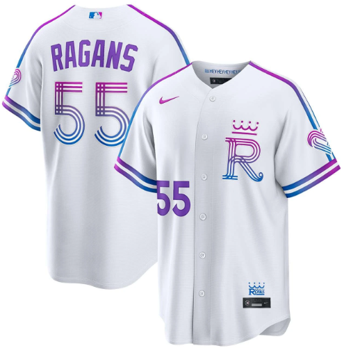Cole Ragans Kansas City Royals White 2026 City Connect Jersey