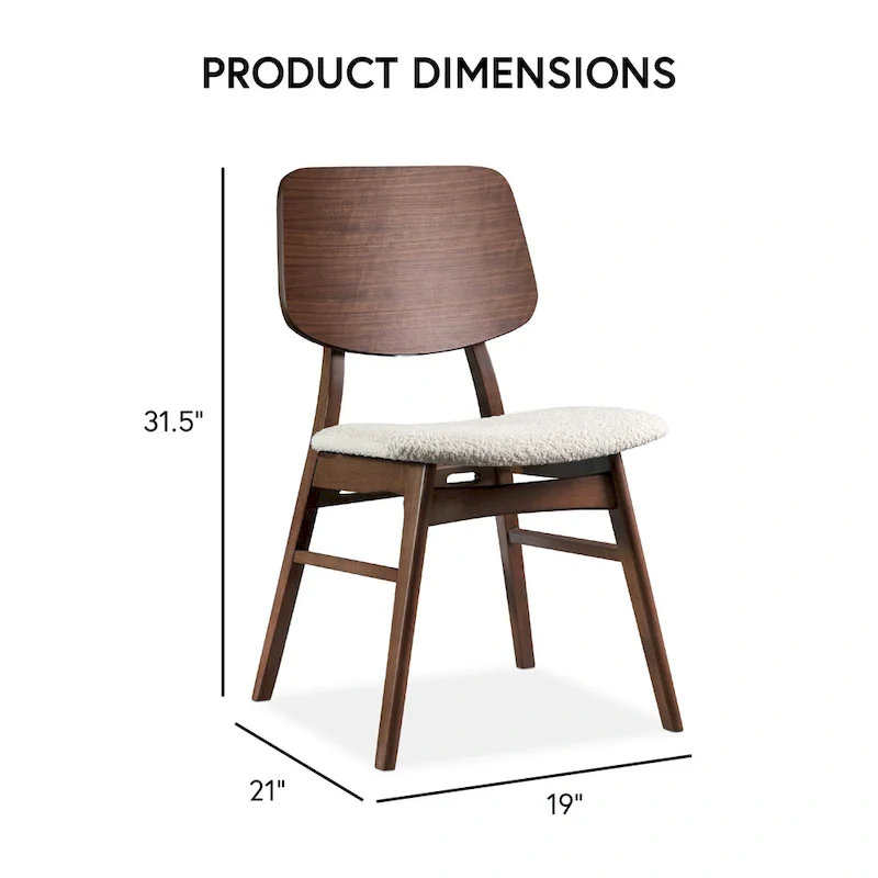 Beau I Mid-Century Walnut Oval Dining Table