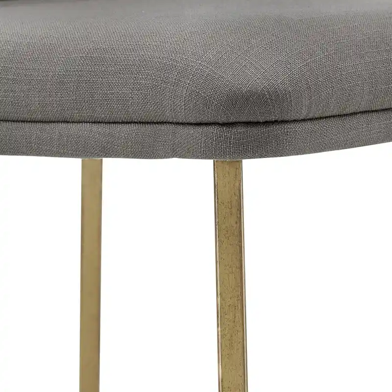 Cheyenne Gold Metal Dining Chair (Set of 2) by iNSPIRE Q Modern