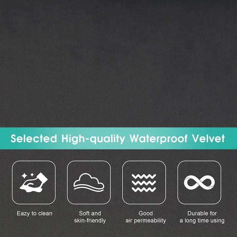 Modern U-shaped Sectional Sofa with Waist PillowsSleeper Sofa Couch with Chaise Lounge