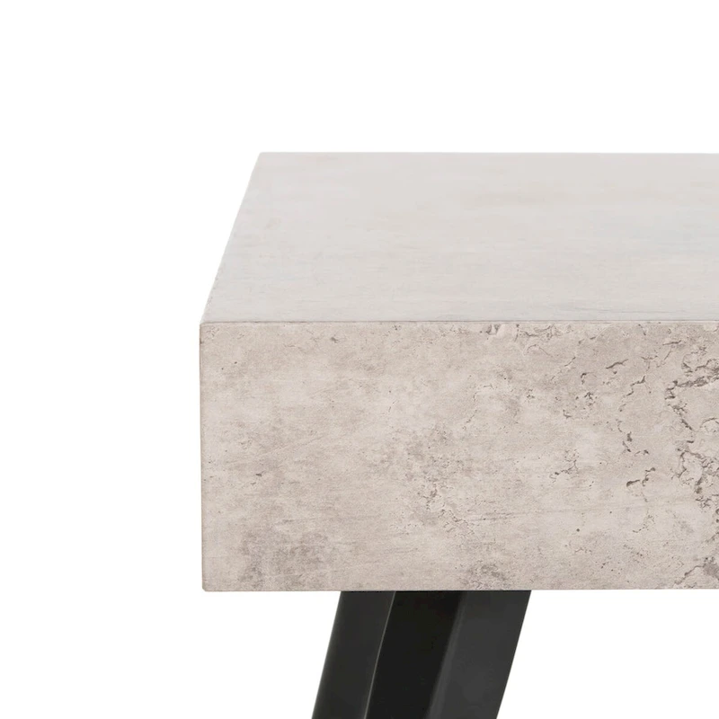 SAFAVIEH Clevie Modern Coffee Table - 43.3 x 23.6 x 16.5 - 43Wx24Dx17H