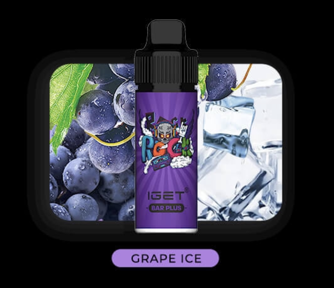 IGET BAR Plus 6000+ Puffs Pod Kit（with WALA brand Device）21 Flavors