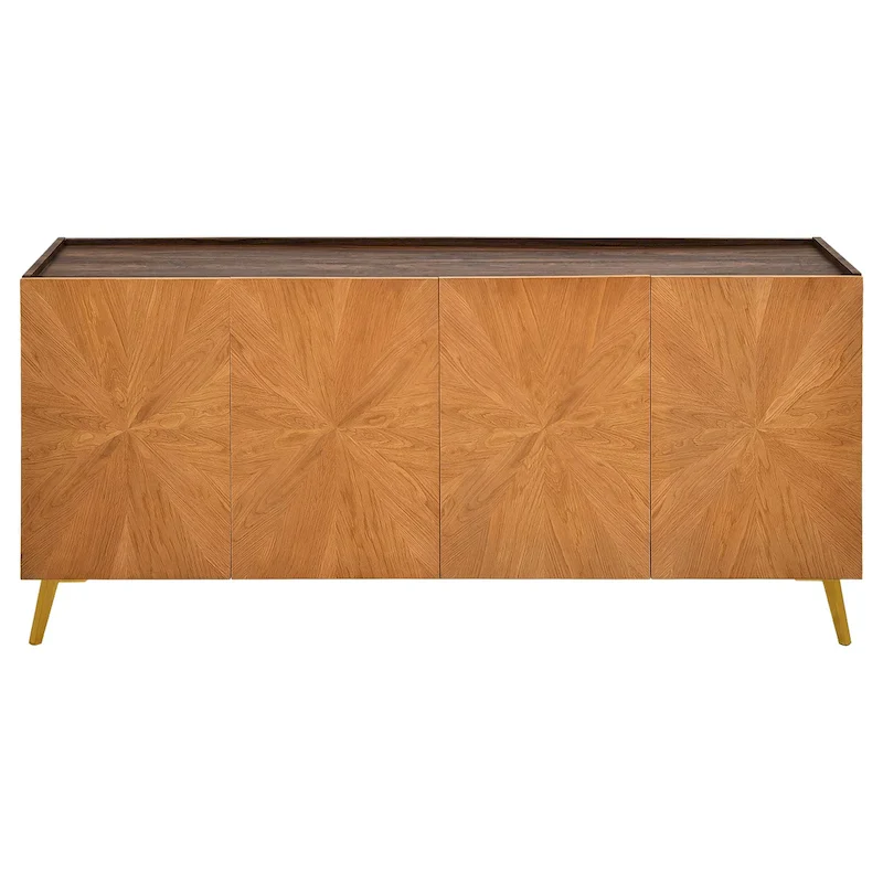 Moasis 63   Solid Wood Sideboard TV Stand