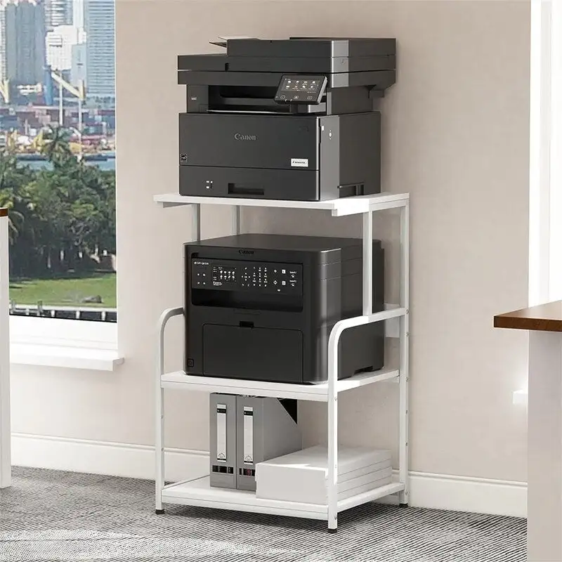 Printer Stand with Storage Shelf - 19.7 x 15.7 x 31.5