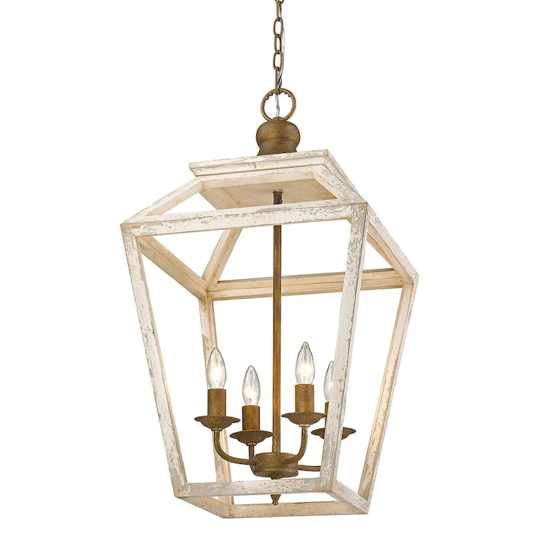 Haiden 4-Light Pendant in Burnished Chestnut