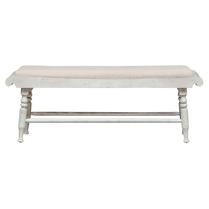 Whitney Antique Linen Bench