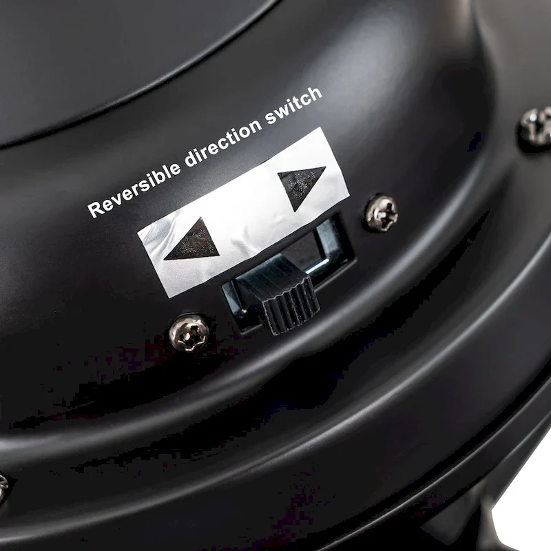 C Cattleya 23  3 Blades 6-Light Black Ceiling Fan with Paper Rope Shade