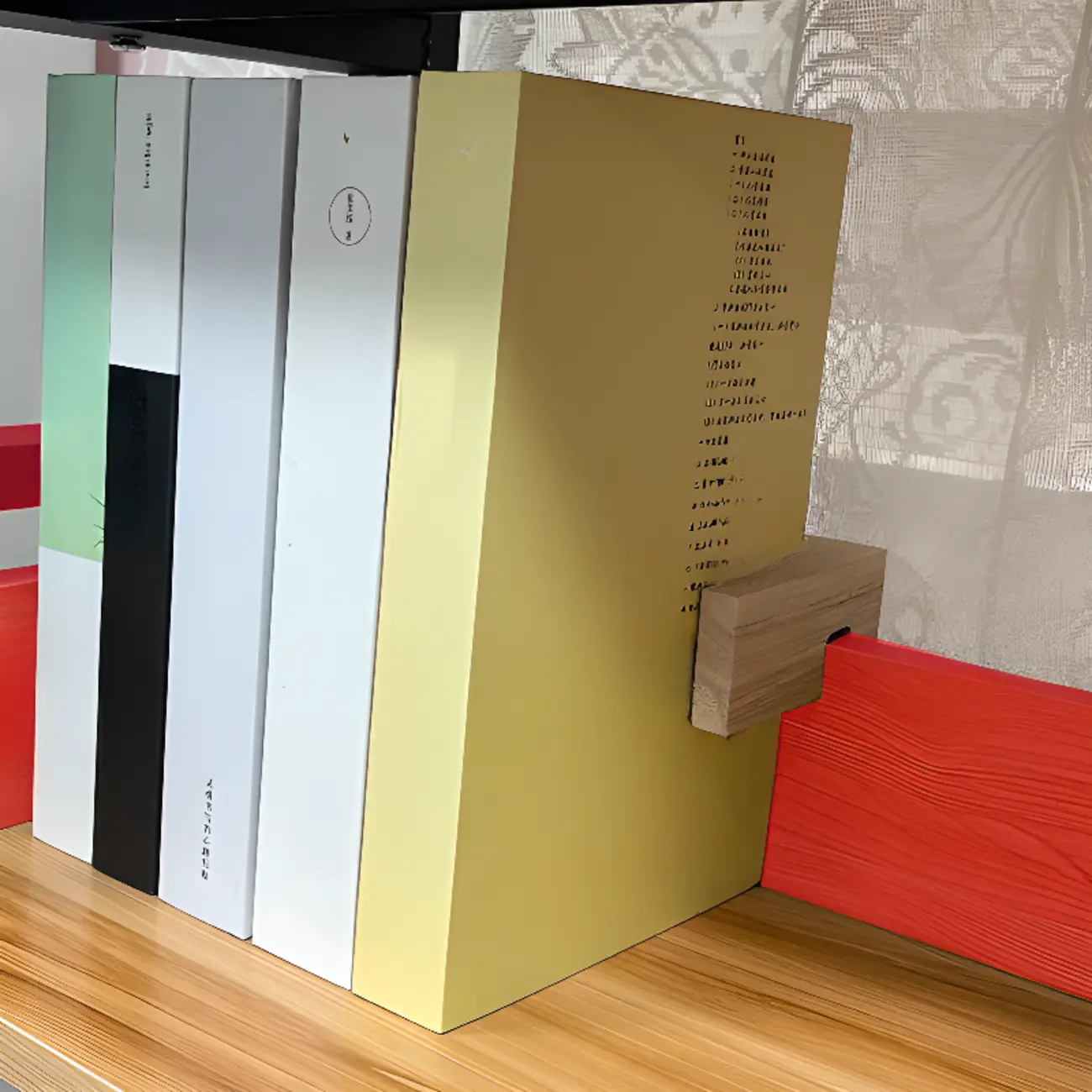 Modish Multi-Layer Open Back Wooden Tall Bookshelves