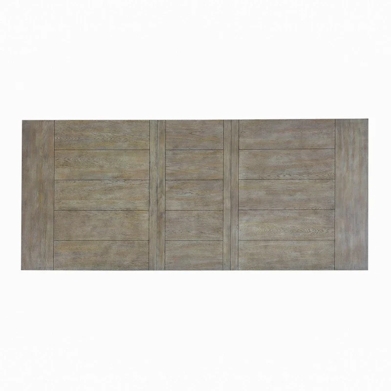 Whitney Antique Linen & Weathered Gray 6 Piece Trestle Table Set