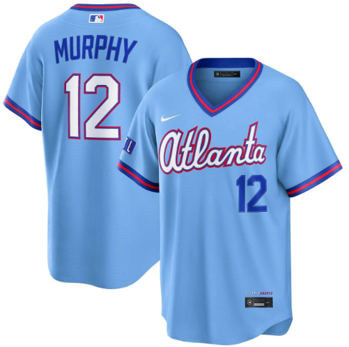 Sean Murphy Atlanta Braves Powder Blue 2026 City Connect Stadium Jersey