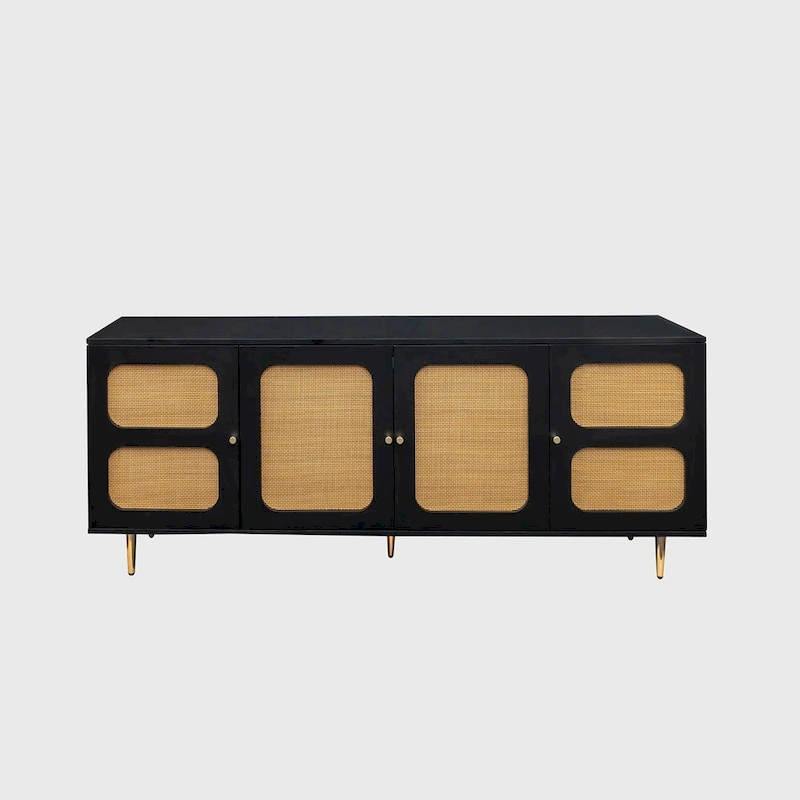 Rattan Sideboard Buffet Cabinet