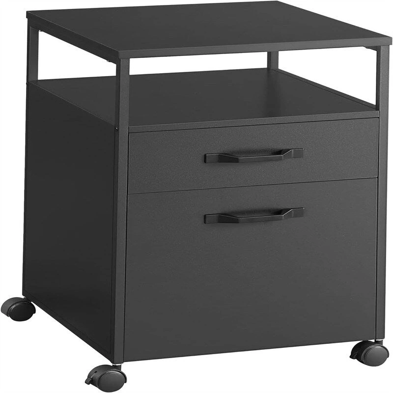 Mobile Filing Cabinet with Wheels
