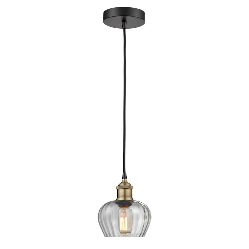 Innovations Lighting Fenton - 1 Light 7  Cord Hung Mini Pendant