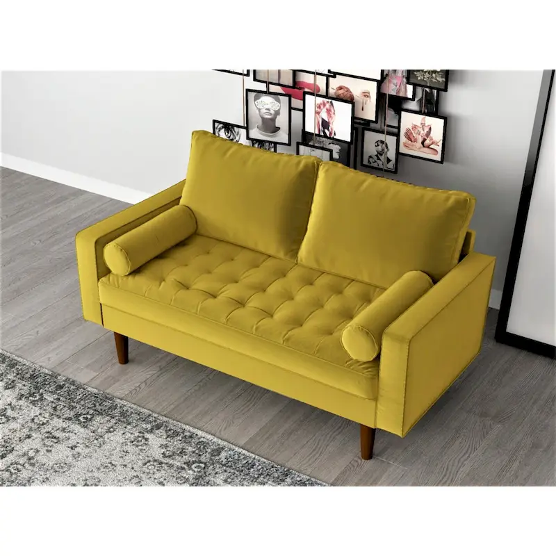 US Pride Lopez Mid-century Loveseat