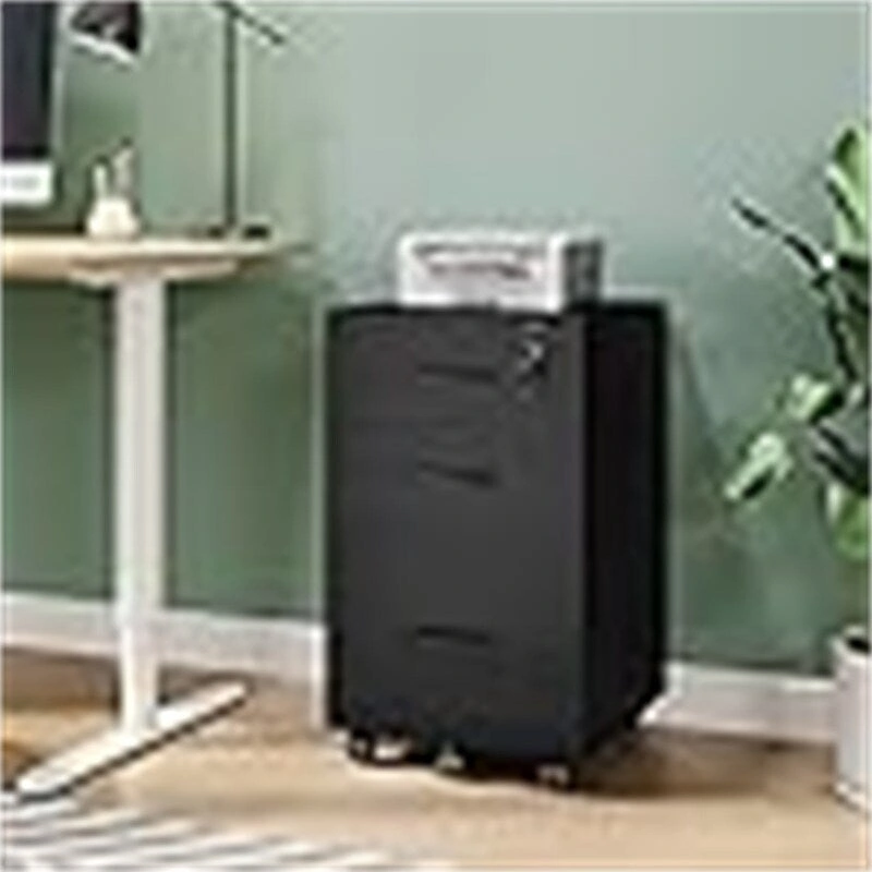 3 Drawer Wood Mobile File Cabinet - 26.5 D x 18.6 W x 6.9 H