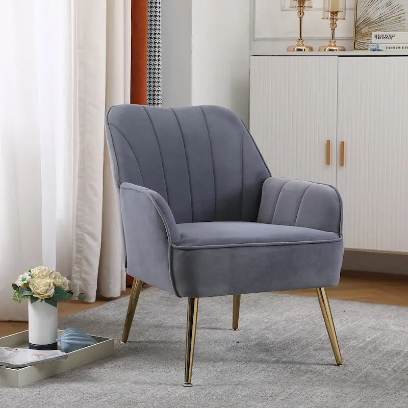 Suellyn 25.2-inch Wide Armrest Modern Chair