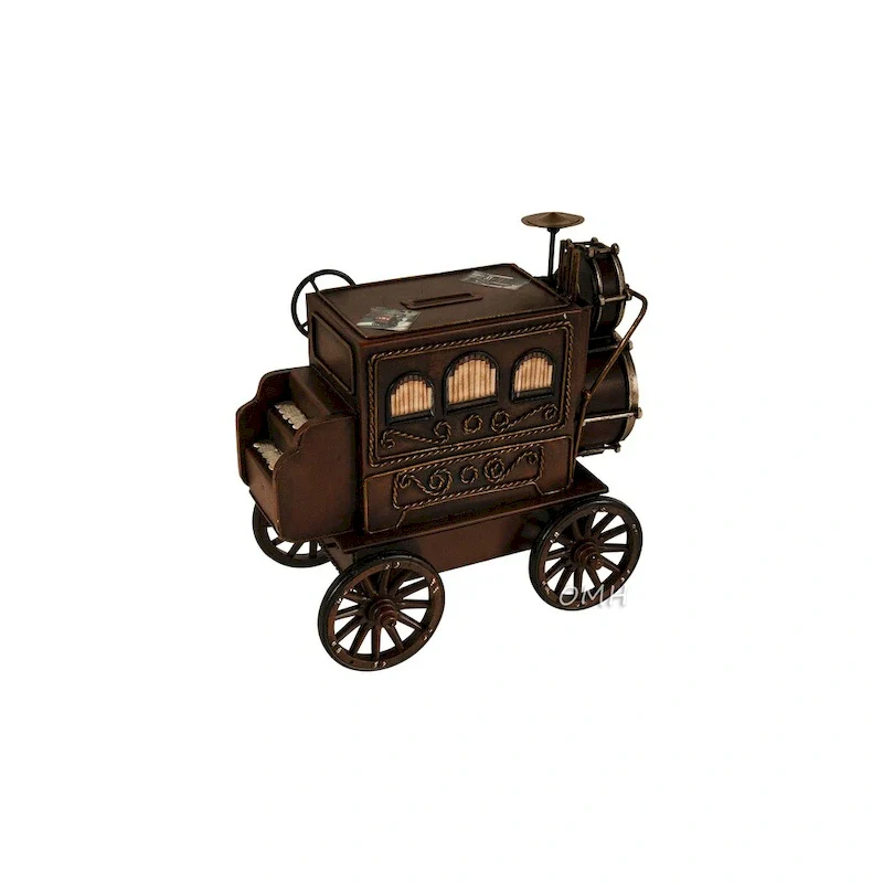 Metal Music Car Coin Bank Model