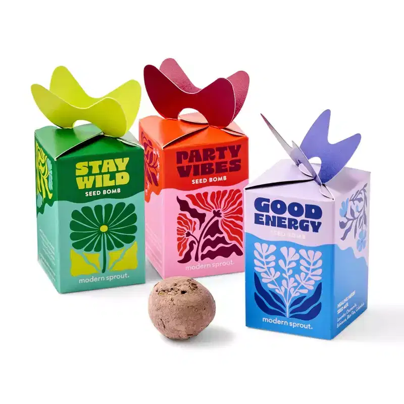 Modern Sprout Mixed Arrangements Good Energy Seed Bomb