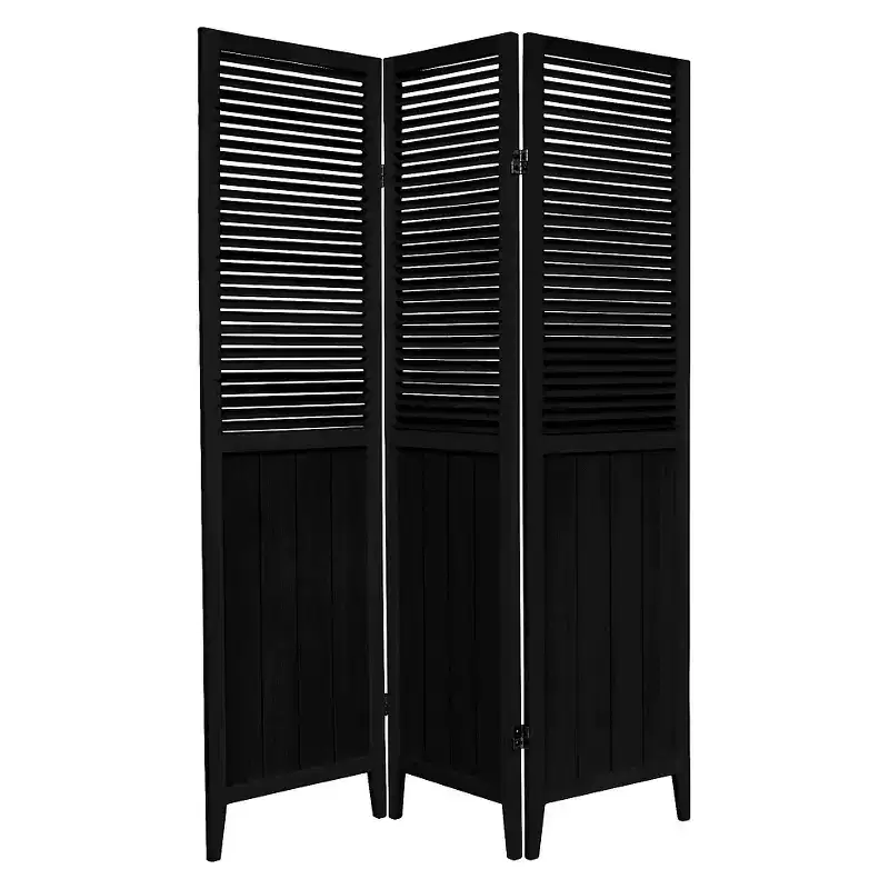 6 ft. Tall Beadboard Divider 3 Panels - Oriental Furniture