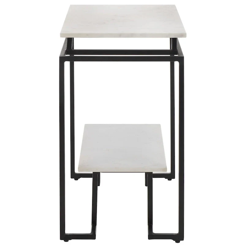 SAFAVIEH Malvina Single Shelf Rectangle Accent Table - 24 L x 14 D x 24 H - 24Wx14Dx24H