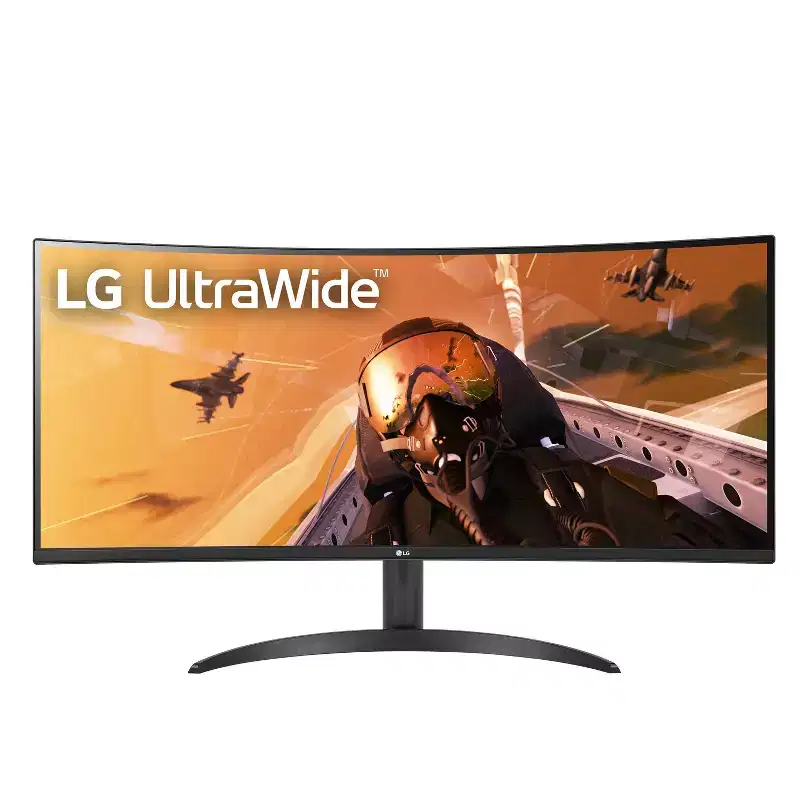 LG 34WP60C-B 34" 21:9 Curved UltraWide QHD (3440 x 1440) Monitor: Gaming Computer Screen