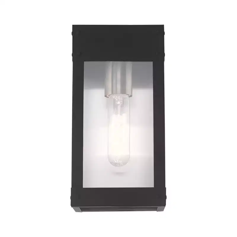 Livex Lighting Barrett 1 - Light Wall Light in Black