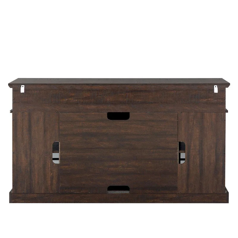 TVstand with electronicfireplace and remote control