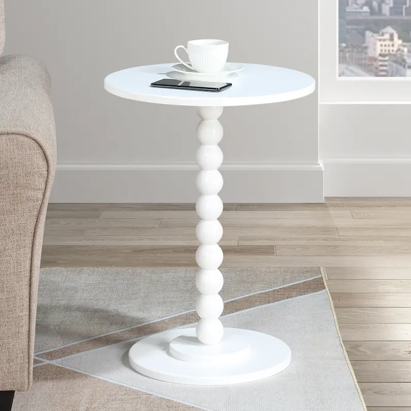 Convenience Concepts Classic Accents Round Venetian Islands Spindle Table