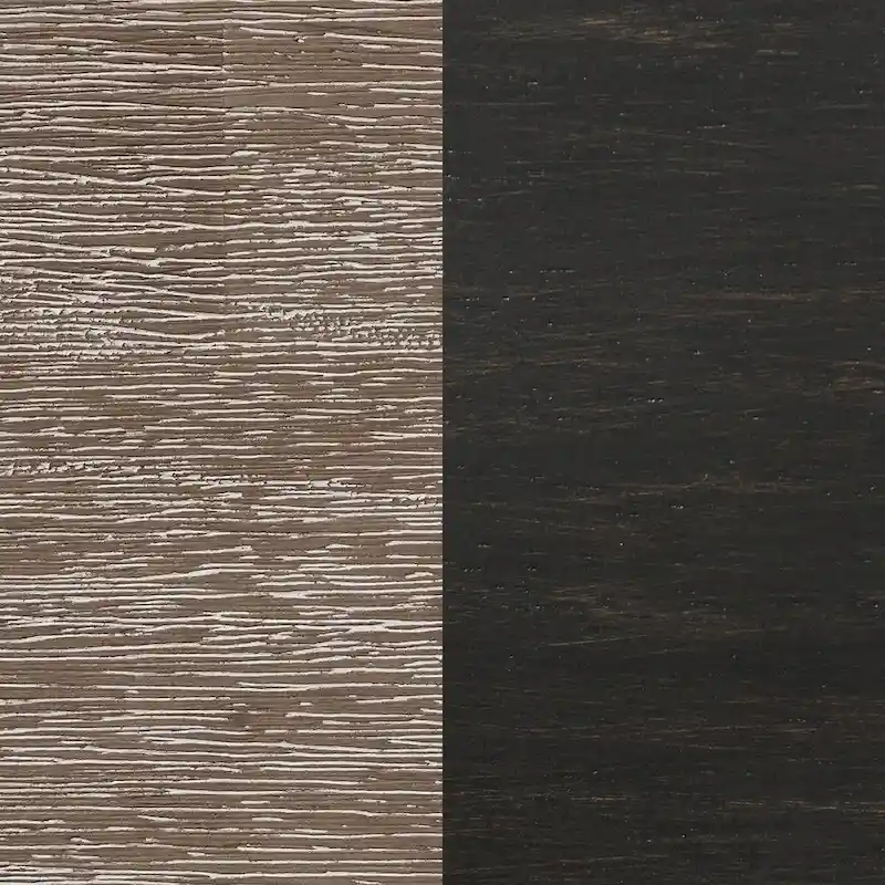 Kavita Brown Brushed Dining Table with Turned Leg