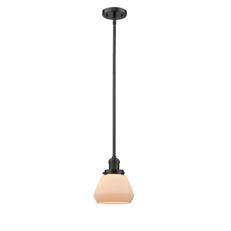 Innovations Lighting Fulton Single Light 7  Wide Mini Pendant with