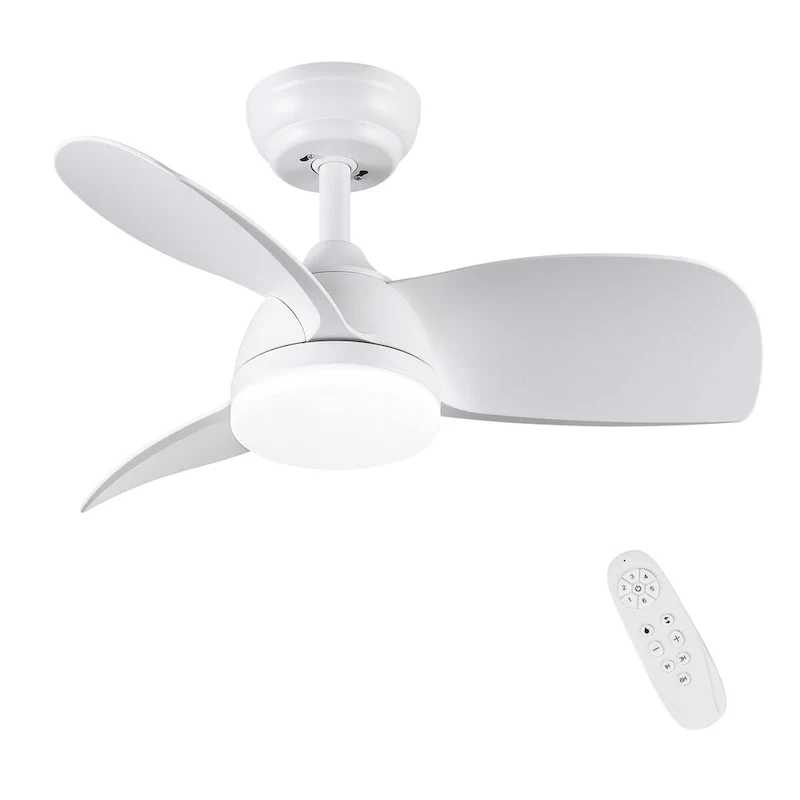 Clihome 60  Intergrated 5 Fan Blade LED Ceiling Fan with Remote