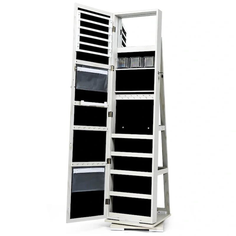 Armoire Jewelry Cabinet Standing Jewelry Organizer