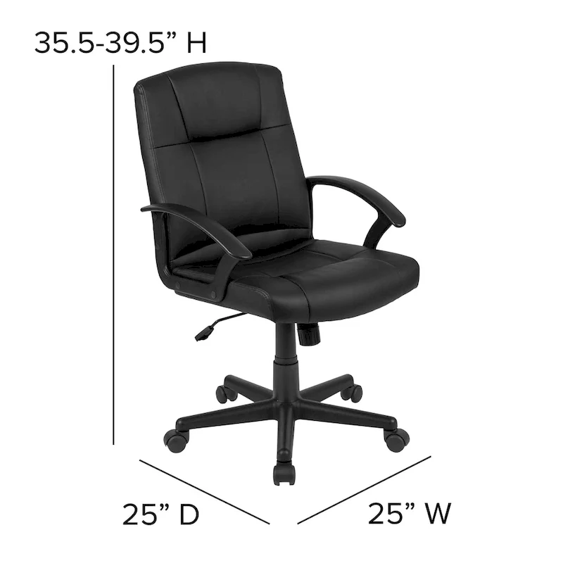 5 Piece Oval Conference Table Set with 4 LeatherSoft-Padded Task Chairs