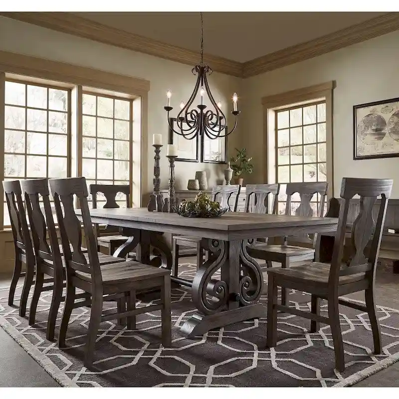Wood Extendable Dining Table