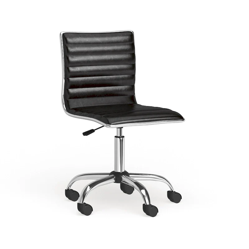 Modern Chrome Office Chair